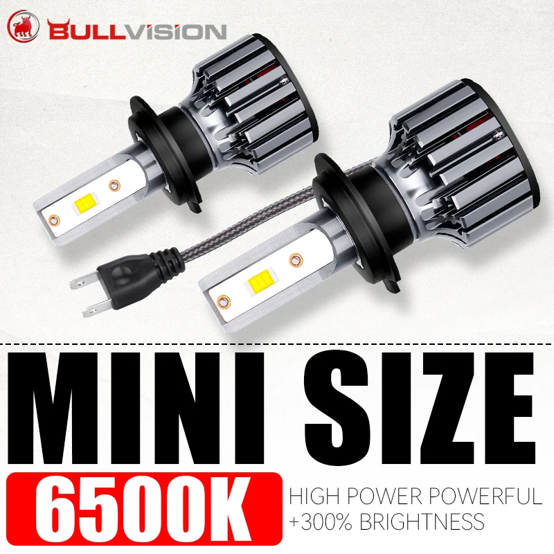 Bullvision H1 H4 H7 LED svetlomety 800W 600000LM H11 H8 HB3 HB4 9005 9006 9012 HIR2 H9 6500K 3570 CSP CSP CAR Light FOG LAMP 12 V 24V
