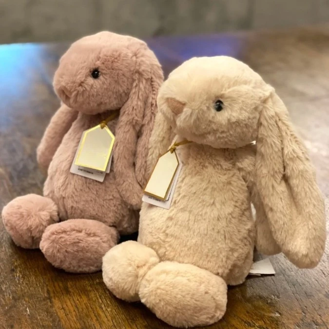 Bunny Rabbit Gold Label Bunny Rabbit Shy Vero Rosa Beige Pink Soft Soft Doll Plush Cyt