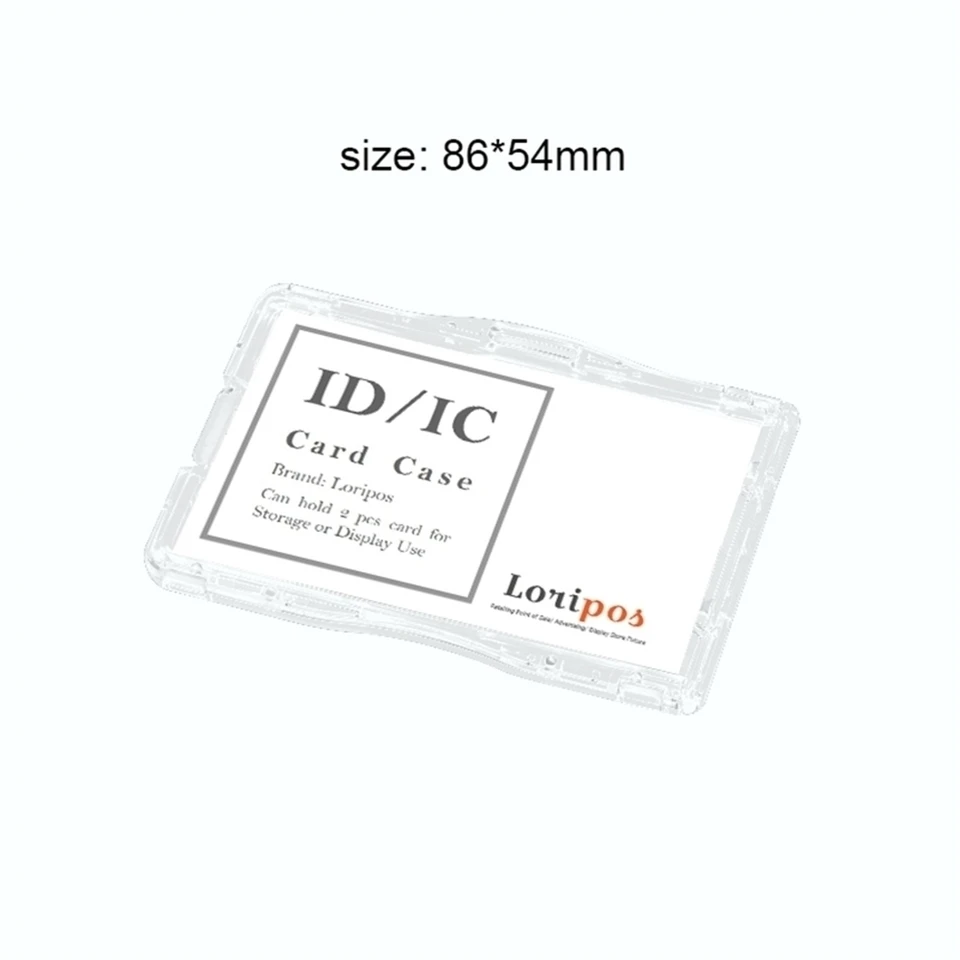 Business ID/IC odznak držiteľa prípadu Tranluscent Card Exhibition Puzdro Puzdro s Bedge na ošetrovateľstvo Lanyard Nursing Porta na prijatie