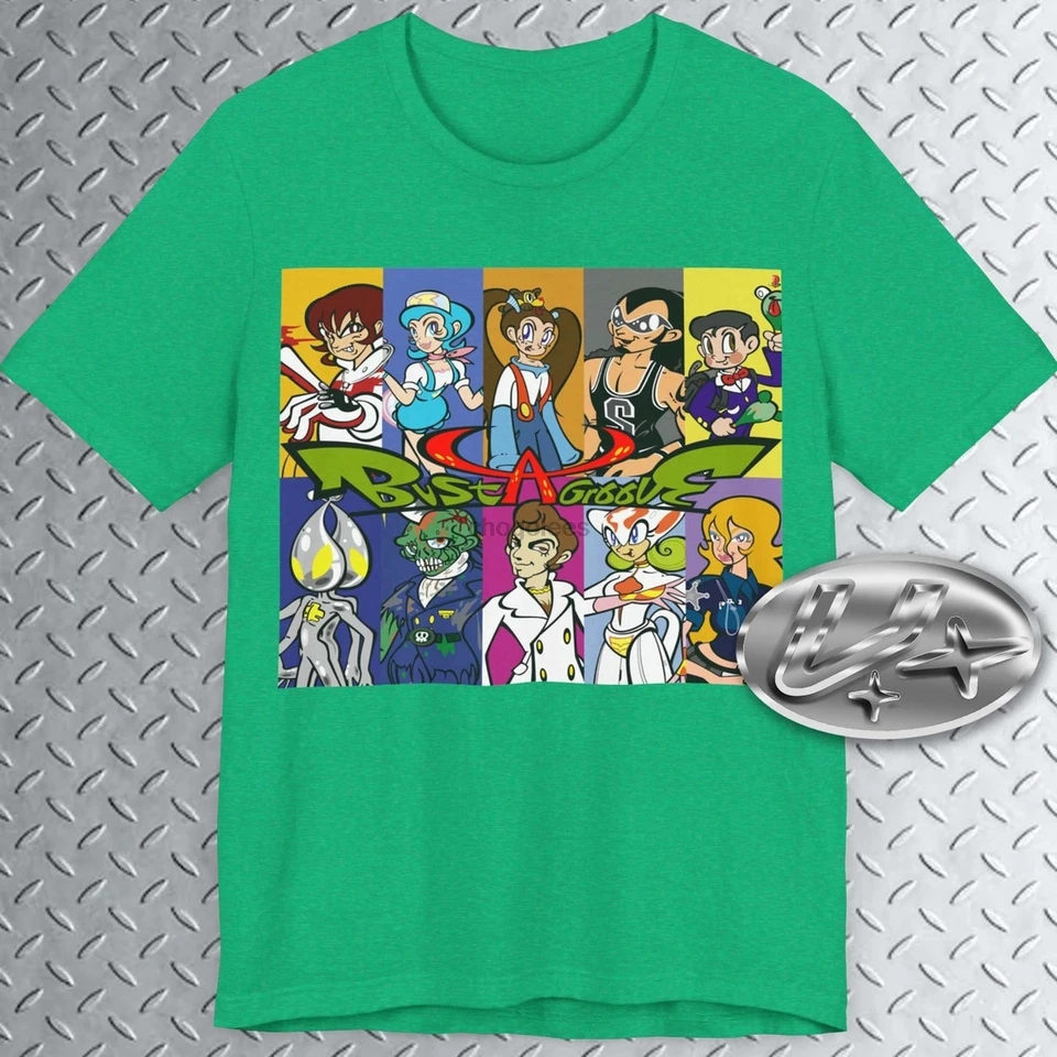 Busta A G. Tancing Game Tričko Retro Gaming Tee DD R košeľa PS1 Classic Tirla
