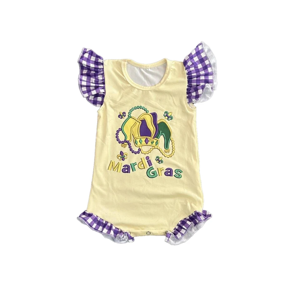 Butique Baby Veľkonočné romery mardi gras hompery veľkoobchodné detské valentínske lišky