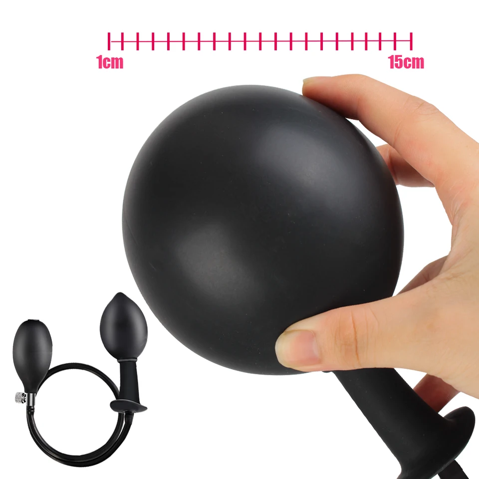 Butt dilatátor nafukovacie análne plug plug plug prostaty masager sexuálne hračky pre ženy muž dildo pump anus rozširovateľné rozšíriteľné