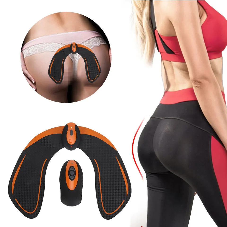 Butt stimulátor zadok svaly stimulátor EMS bedrového svalového masáže zadku zdvíhanie fitnes stimulátor zadku