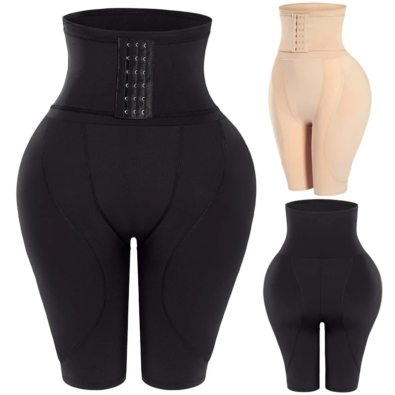 Butt zdviháka Shapewear Shorts Ženy falošné korisť Hip Enhancer Body Shaper Shaper Shaper Shapewear Fajas Hip Polded Pitt-Up Punties High Pase