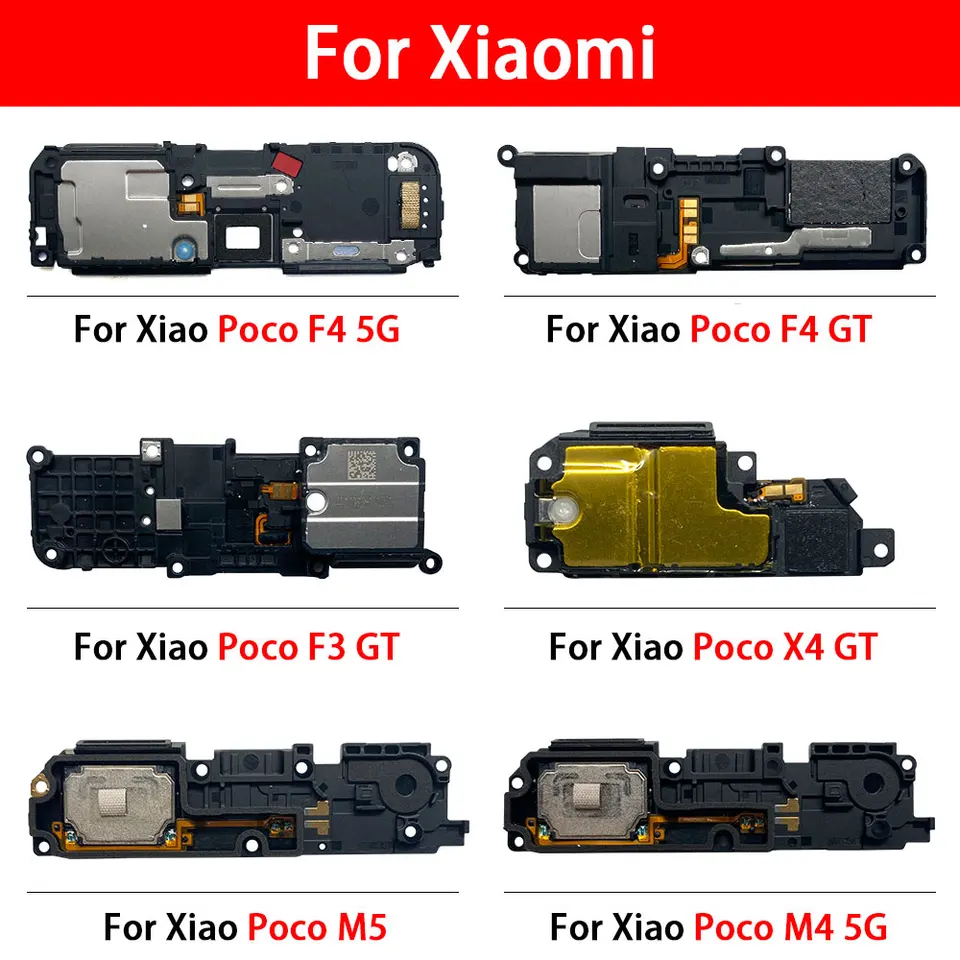 Buzzer Ringer Loudspaker Loudspeaker Flex Ribbon pre Xiaomi POCO F3 F4 5G M4 M5 X3 X4 GT