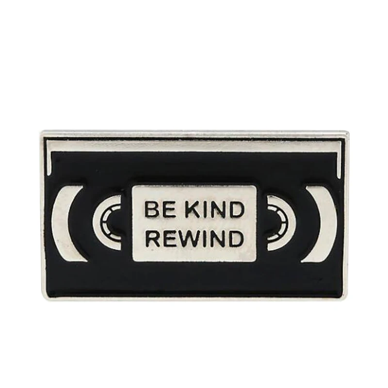 Buďte láskavý prevíjajte VHS Tape Pin Pin