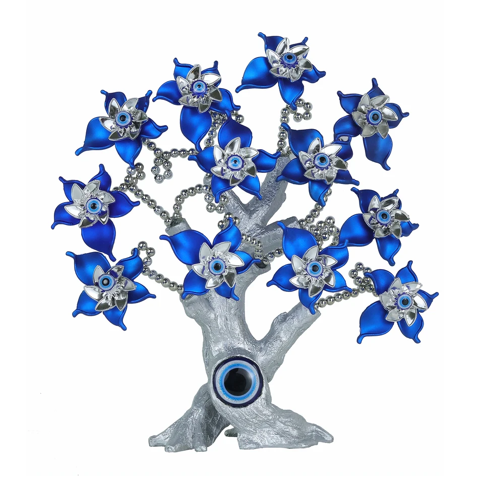 Bwinka Turkish Evil Eye Tree Ochrana pre šťastie, dekorácie stromov Feng Shui pre domov