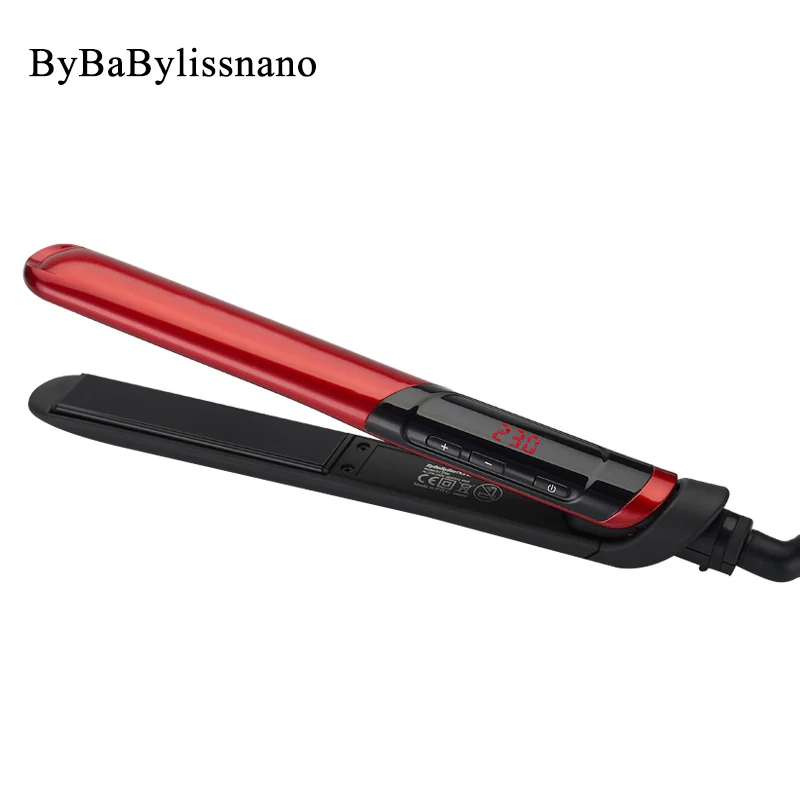 BYBABYLISSNANO Keramický vlasový nariadenca LED DIZ DIZOR PRO PLATNÝ ŽLEBNÍ RIADENÝ ÚSPISKÝ KUSIONATION HASE VLASTNÉ VLASTNOSTI SALON SALON SALON
