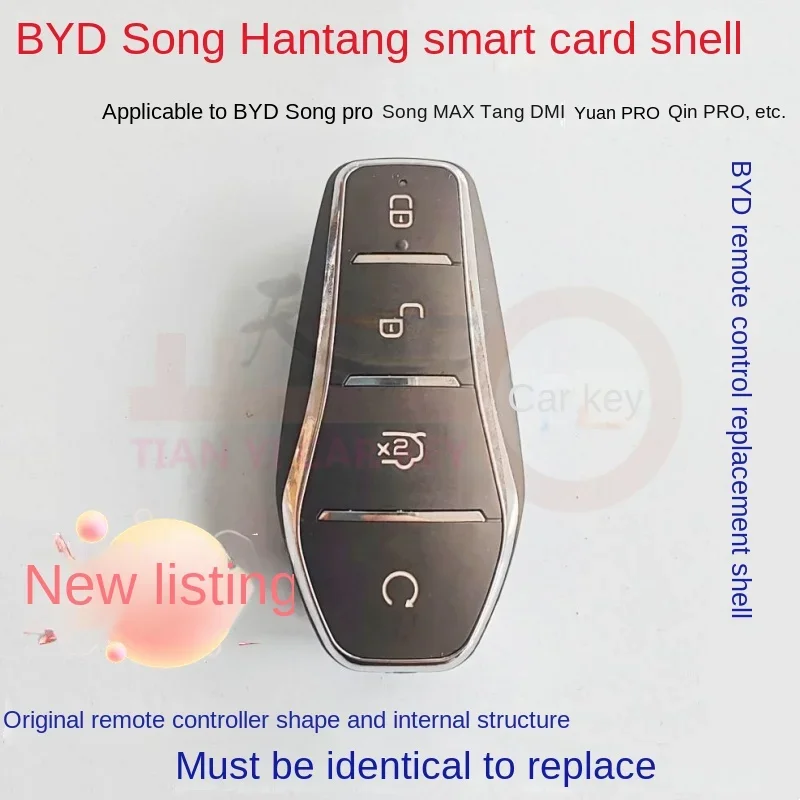 BYD TANG HAN Song Yuan Qin Smart Dramow Control Nahradenie shellu: Vysokokvalitný materiál