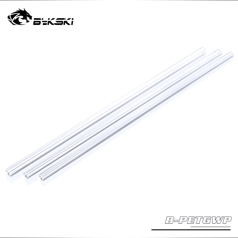 BYKSKI B-PETGWP, 500 mm petg tvrdé trubice, vysokokvalitný prenos svetla PETG, 12x8/14x10/12x16 mm, 2 trubice/veľa