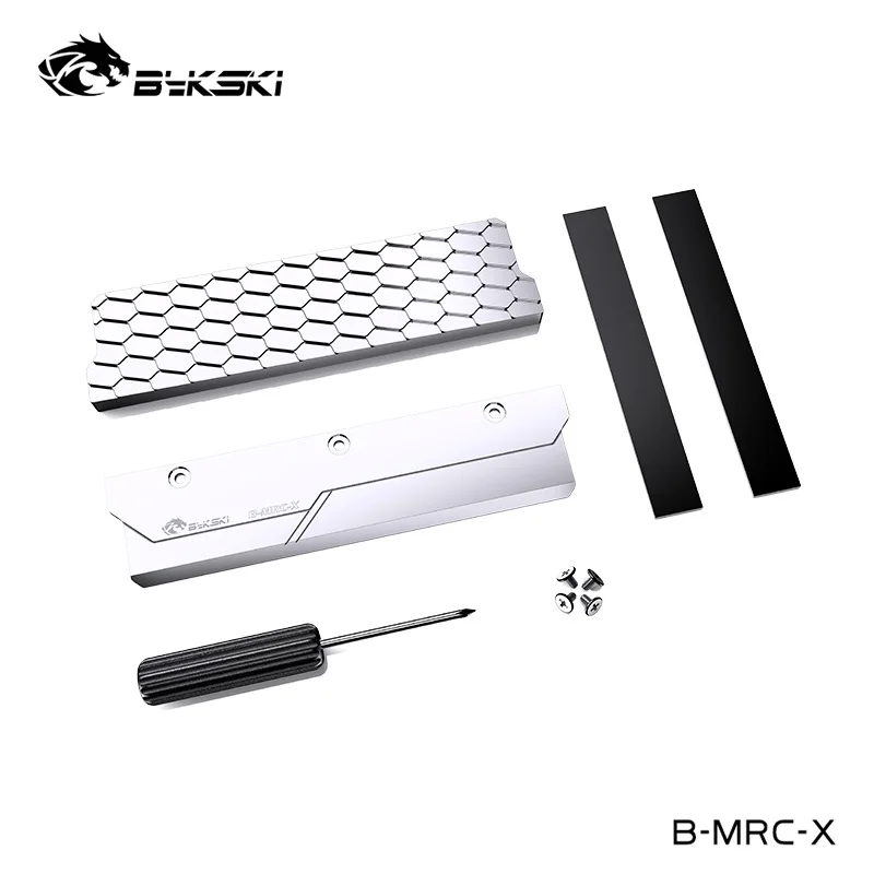 BYKSKI Počítač DDR5 RAM Pamäť T2 Červená medová rozptyl chladiča Armor Armor, Silver, B-MRC-X