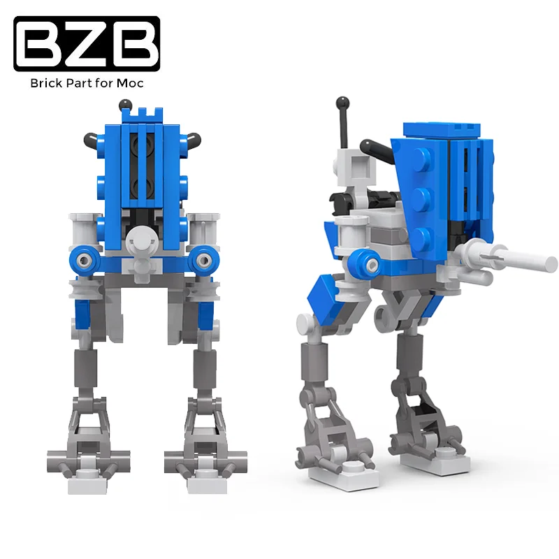 BZB MOC-35960 WAR CLONE CLONE Robot Star Building Building Blowings Space DIY Model Zhromaždenie tehly Vzdelávacie hračky DETI Najlepšie darčeky