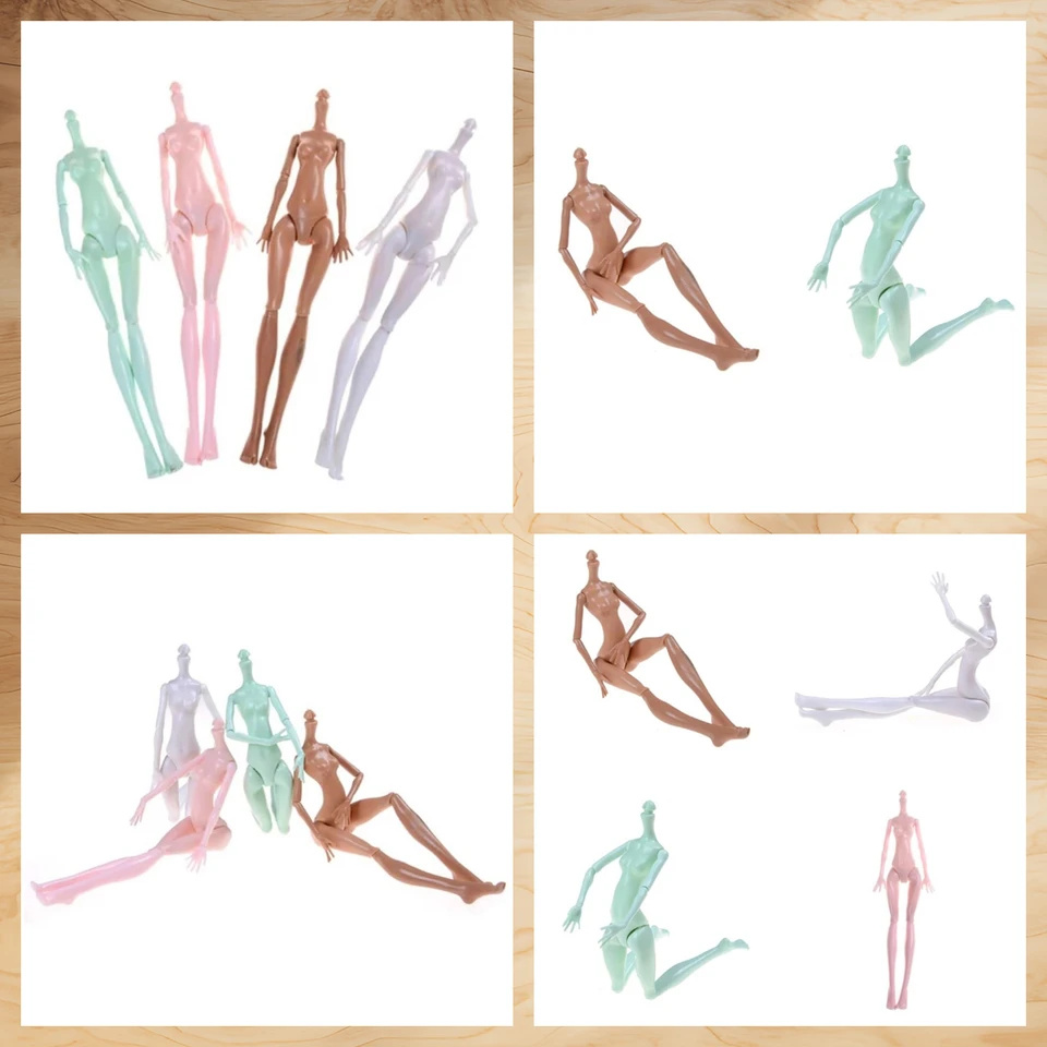 Bábika postava Body Multi-Joints Moveble Doll Body Toy Hray 23,5 cm Hračka Naked Body Monsters High Doll Bods Duys Accessories