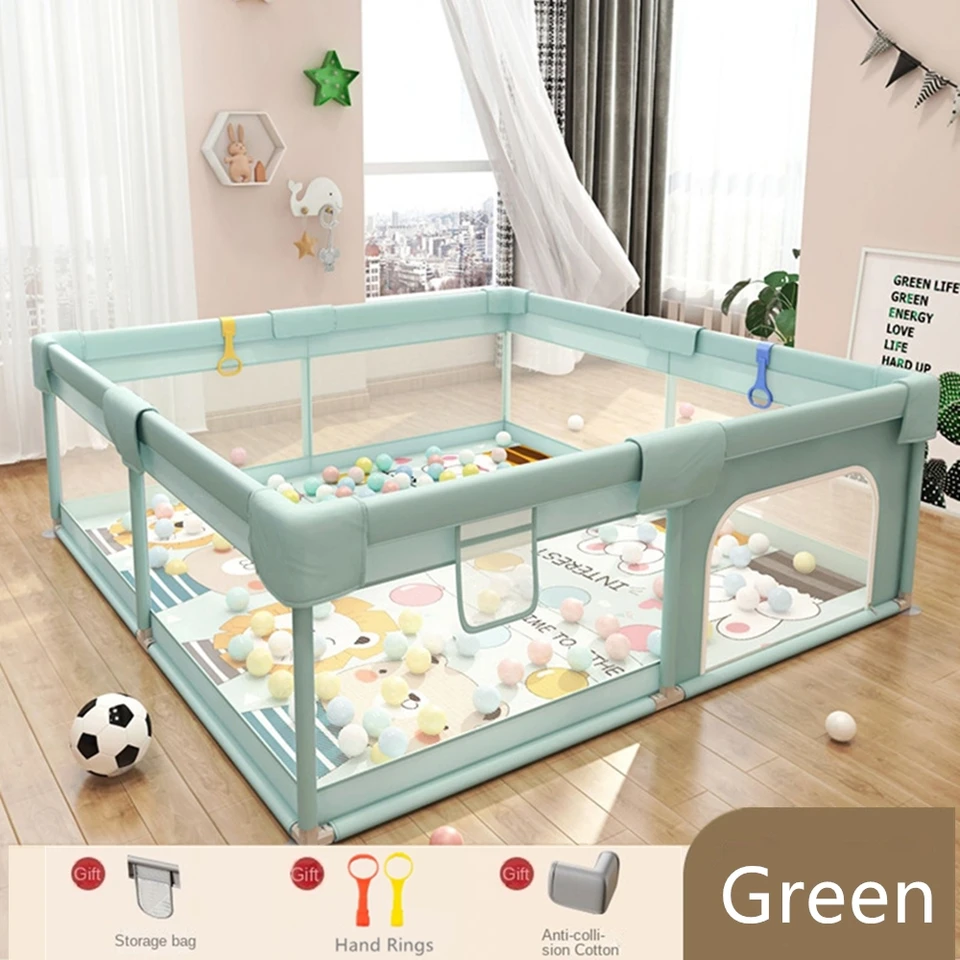 Bábätká a batoľatá hrajú pero Pen Glaxáre bezpečnostná brána plot Active Center Indoor & Outdoor Kids Activity Center