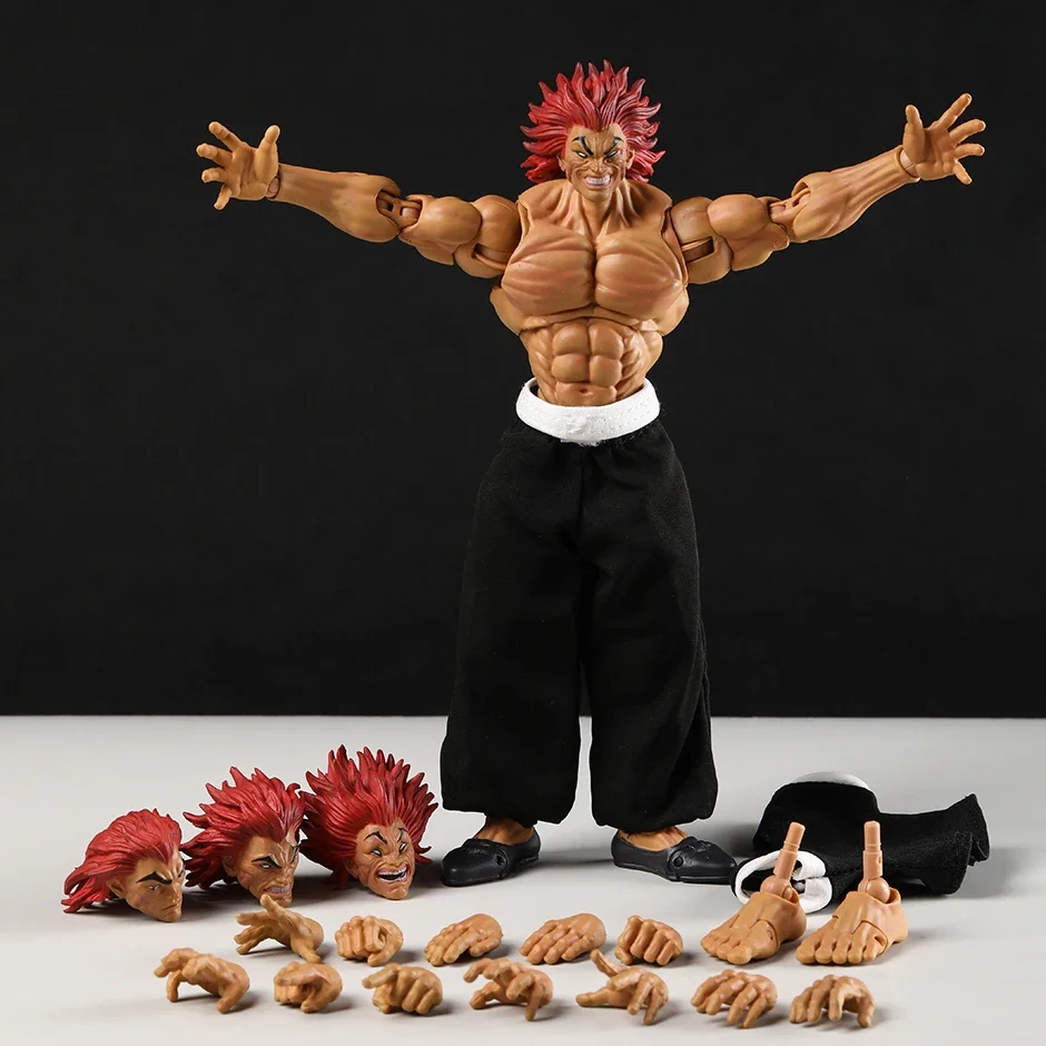 Búrkové zbierky Yujiro Baki Hanma PVC akčná figúrka Zbierka modelu hračky Doll Gift