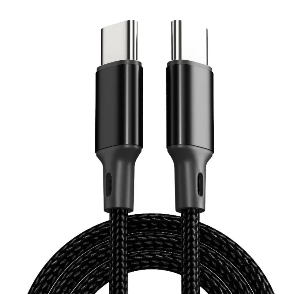 C až C Typ C až C Dátový kábel Duálny typ hlavy Typ C Type C Rýchle nabíjanie kábla PD60W Pletel C na nabíjanie káblového telefónu s pleteným káblom