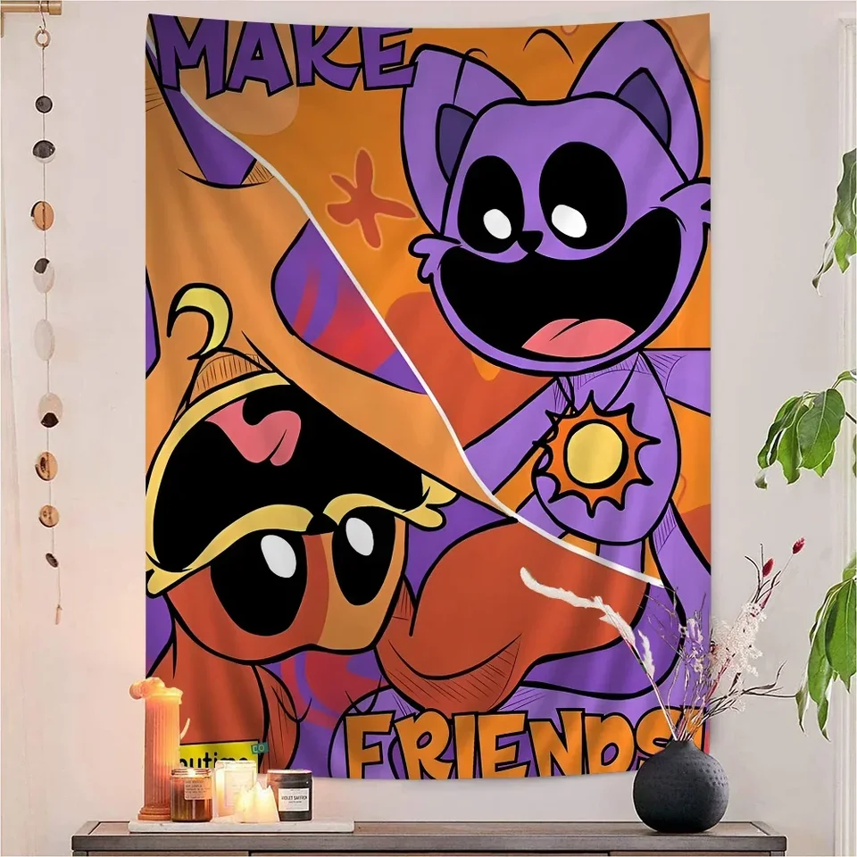 C-krivky C-Catnap D-Dogday Tlačené veľké steny gobeléry lacné hippie stena zavesenie České steny tapisérií mandala domáci dekor