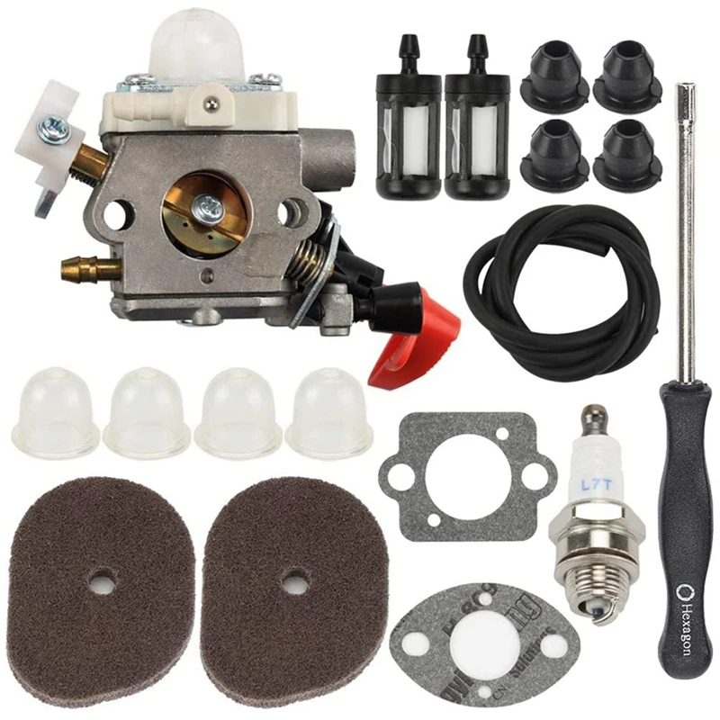 C1M-S267A FS56RC Kit karburátor pre Stihl FS40 FS50 FS56 FS70 FC56 FC70 HT56 KN56 KM56 TRIMMER