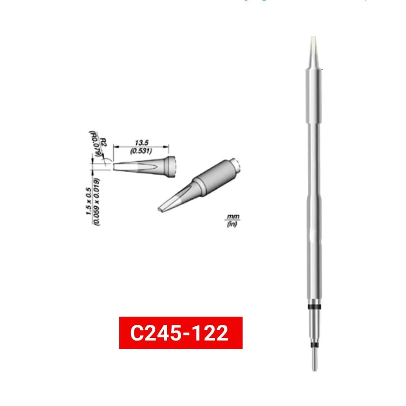C245 122 Tipy spájkovania pre JBC Sugon Aifen A9PRO T245 Handlové náradie