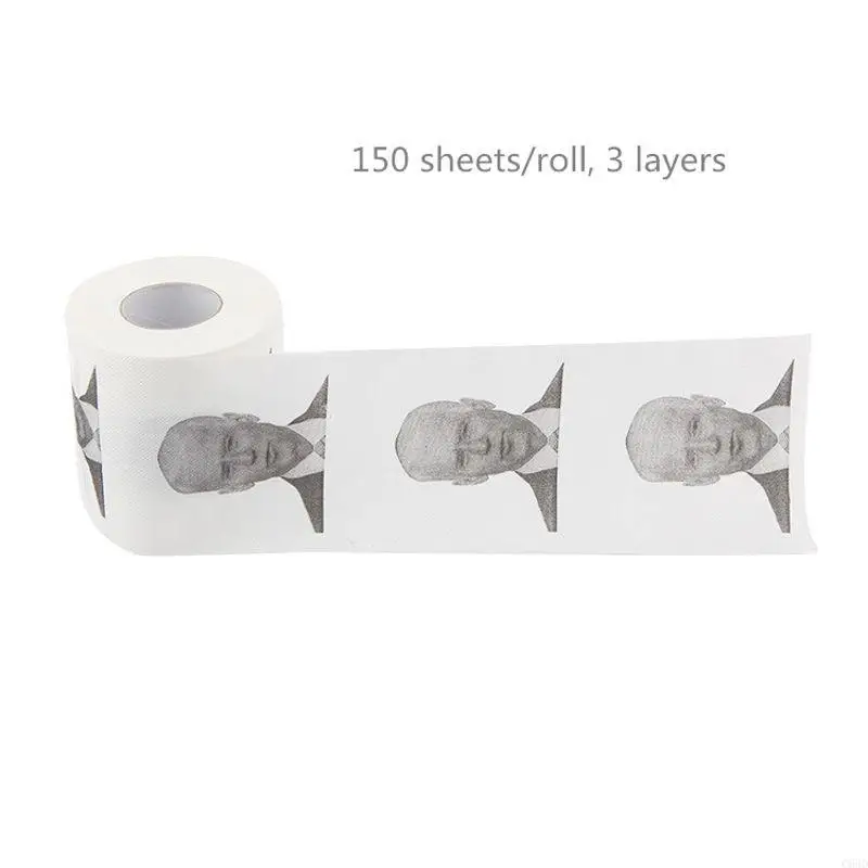 C63d 1 Roll W toaletný papier kúpeľňa žart vtipný papier