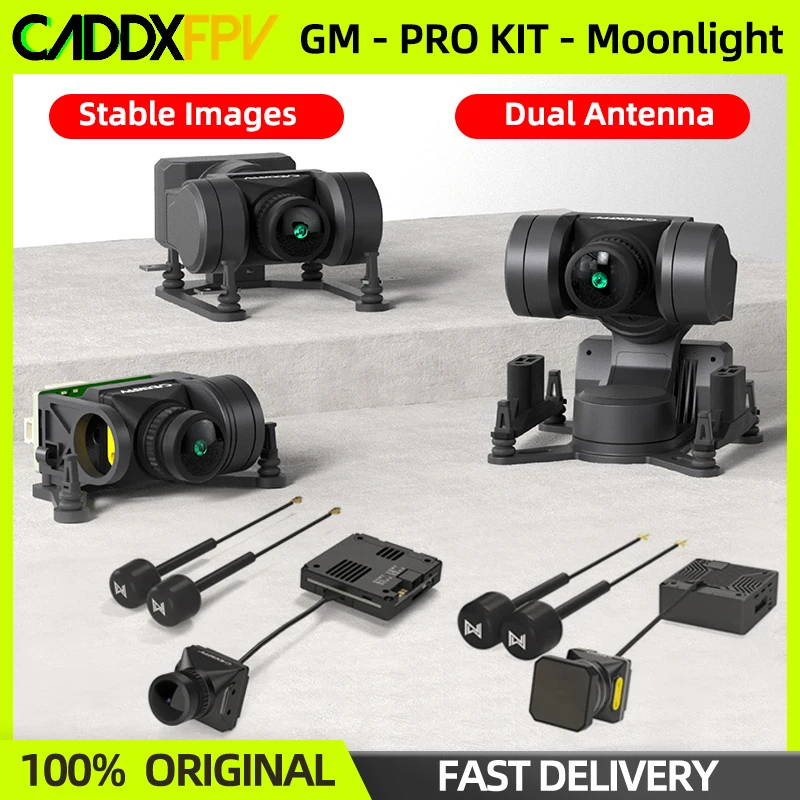 Caddx Walksnail GM1 GM2 GM3 FPV GIMBAL Tracking Head Tracking Avatar HD Pro Kit/Moonlight Kit HD VTX Gyroflow pre diely FPV RC Drone CAR