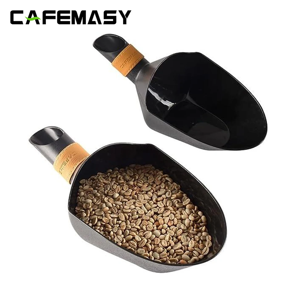 Cafemasy ABS Kávové zrná kopčeky lopata Veľká kapacita Trvalá lopata pre kávové zrno múky kocky ľadu kapacita