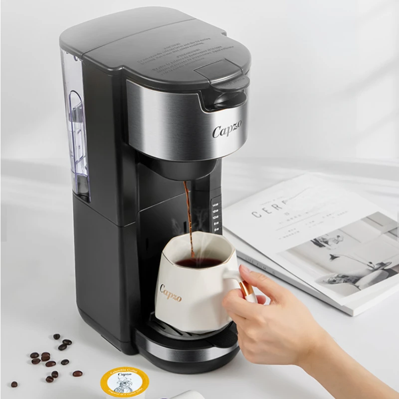 Cafetera Expreso Coffee Machine American Office Home Automatické pitie čajového kapsuly kávový stroj автоматическая ко vyššieмаш