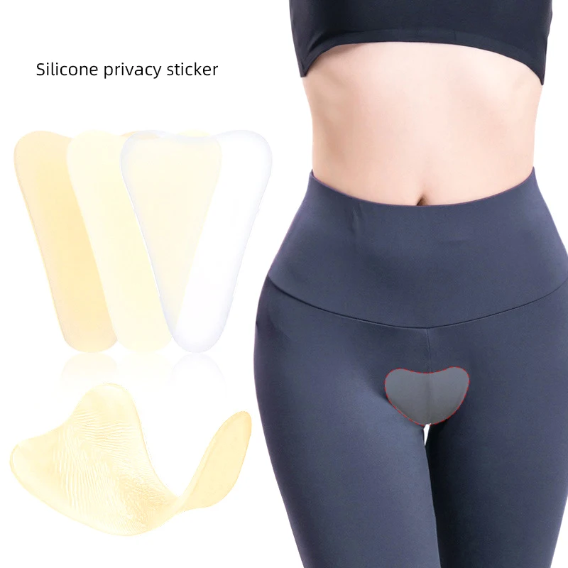 Camel Toe Pad súkromný korektor Silikónové vankúšiky Časť opakovane použiteľné ošetrovateľské lepidlo Nálepka na plavky