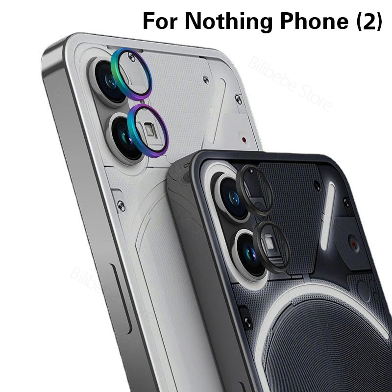 Camera objektív kovový prsteň Protector Glass pre nič
