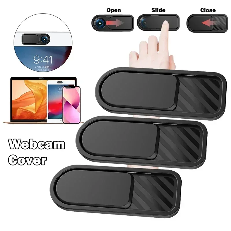 CAMERA SILL COSIL proti hackingu Peek Posuvné posuvné mobilné telefónne objektív súkromie pre kryt kamery pre laptop kameru iPad Tablet