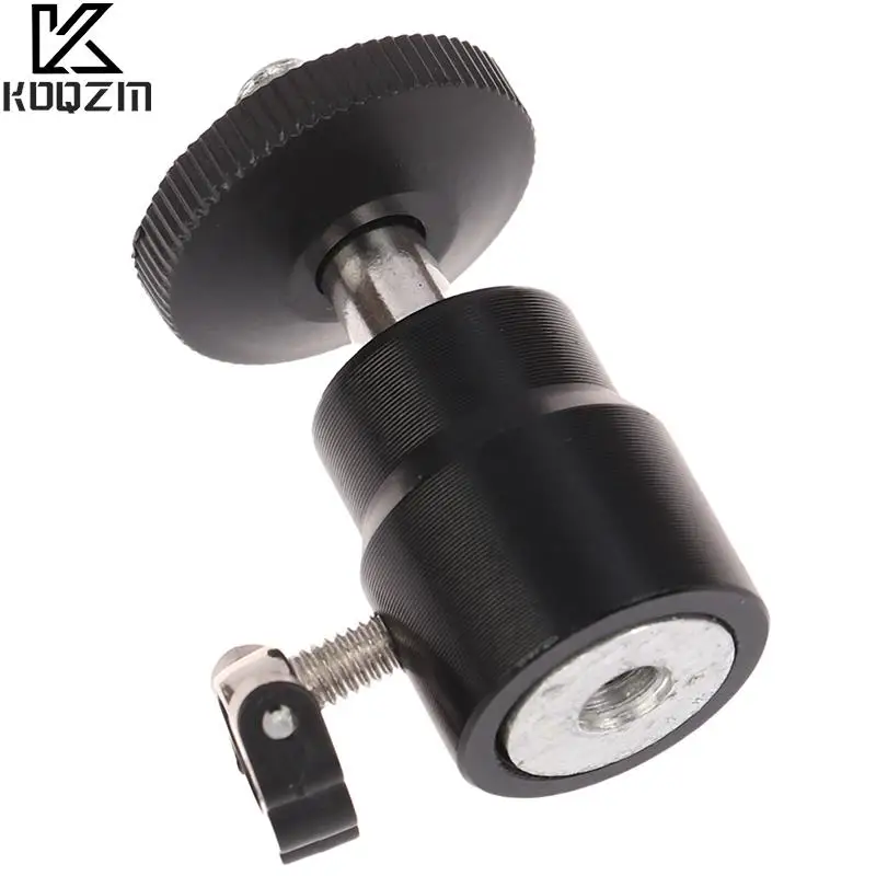 Camera statív LED svetlo bleskový statív držiak držiaka držiaka 1/4 adaptér horúcej obuvi Cradle Ball Head