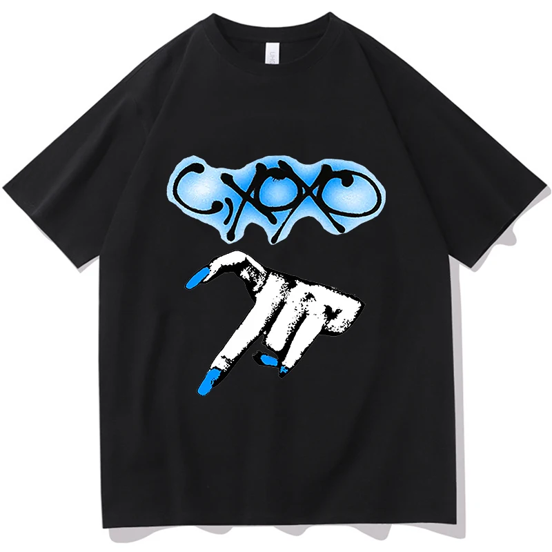 Camila Cabello C xoxo Album T-tričká unisex čistý bavlnový tovar Harajuku O-Neck krátke rukávy košele Harajuku Kpop estetické odpalisko