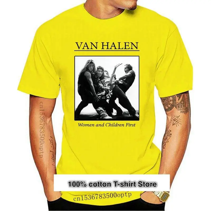 Camiseta Blanca de van Halen Para Mujer y Niño, Cubierta de Álbum 3xl para hombre, Ropa de Marca de Alta Calidad, Moda 034112