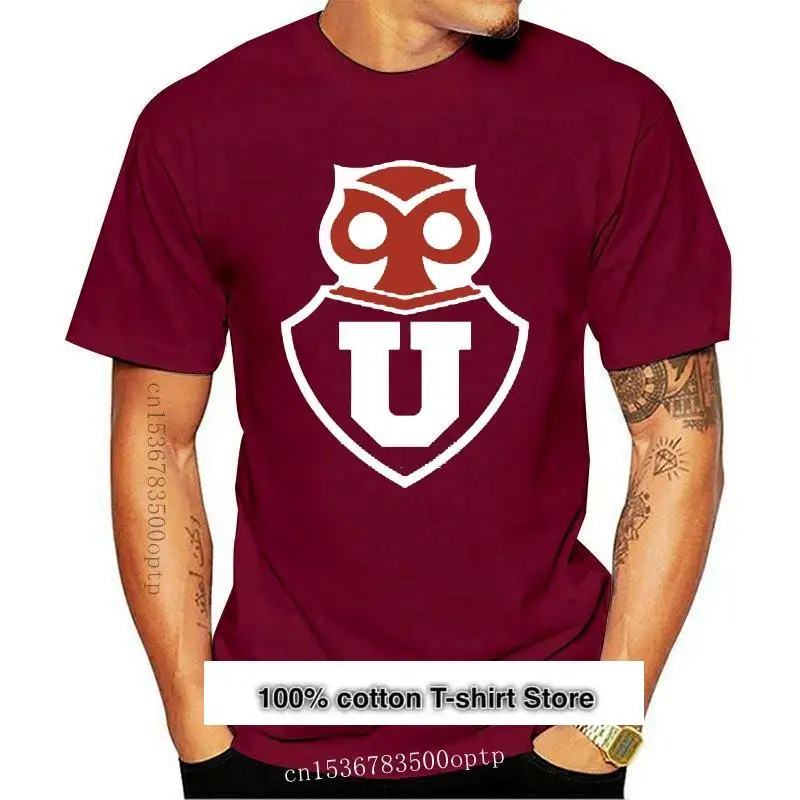 Camiseta de la Universidad de Chile para hombre, Camiseta de Algodón Clásico, Camiseta de Manga Corta