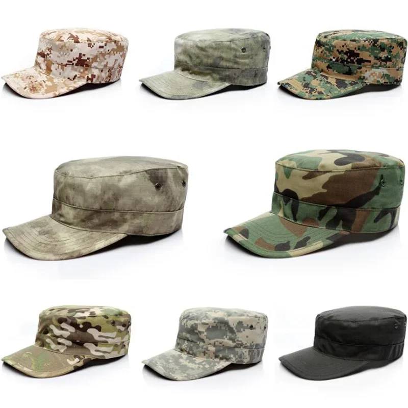 Camouflage Caps Shako Vysoko kvalitný 58-60 cm poľovnícky výcvik Zhustený ostreľovač Airsoft Cap Hat