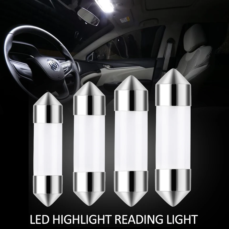 CANBUS AUTOM C5W LED 31 36 39 41 mm interiérové ​​svetlo 3014 LED LED FESTOON FESTOON A CAR DOME ŽIADNE Chyby
