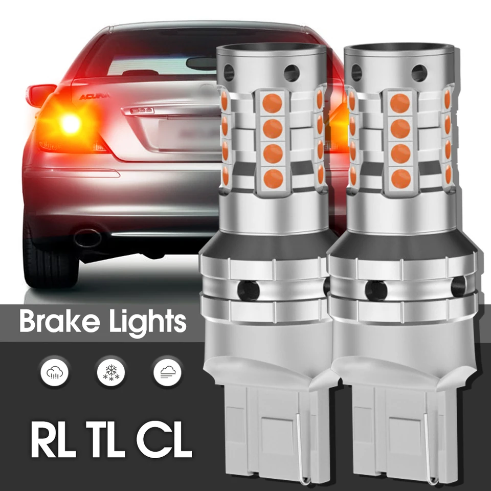 CANBUS LED brzdové svetlo lampy 2pcs príslušenstvo pre Acura RL TL CL 1995 1996 1997 1998 1999 2000 2001 2002 2002 2003 2004 2005