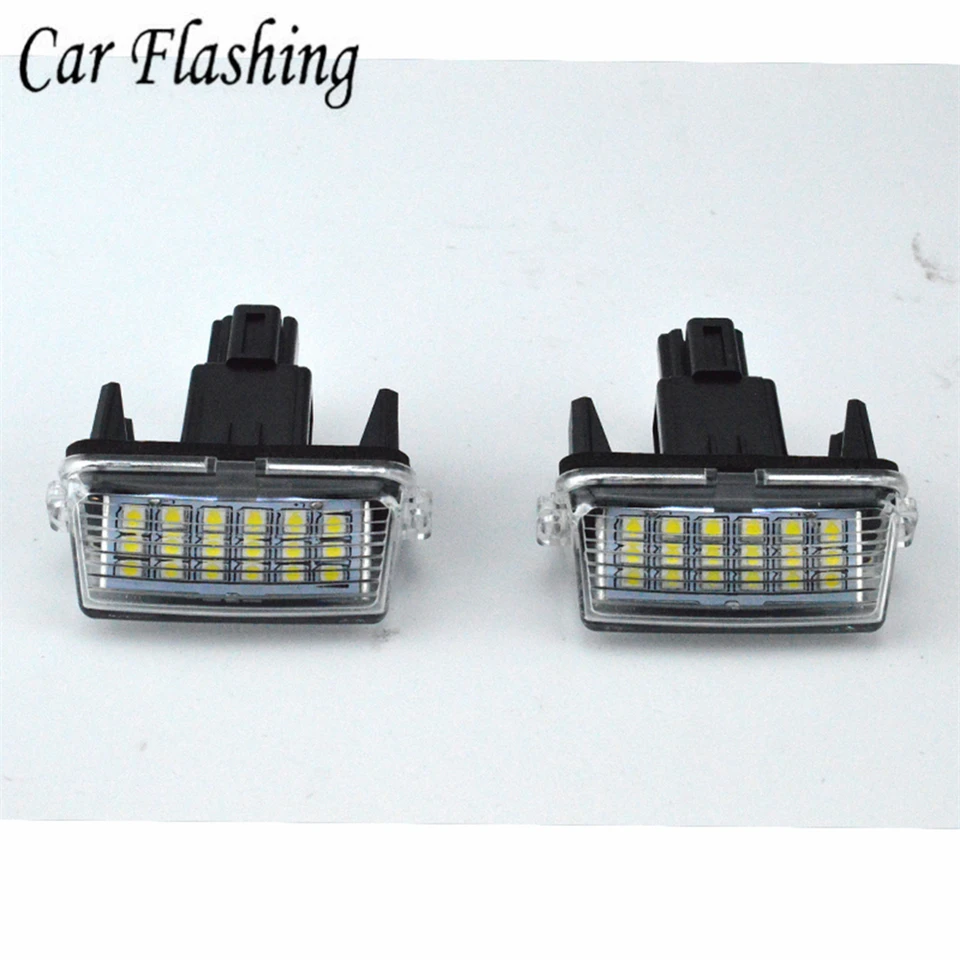 Canbus White pre Toyota yaris/Vitz Camry Corolla Prius C Ractis Verso S LED LIGIS Number LED DASK LED LAMP LIMP OEM