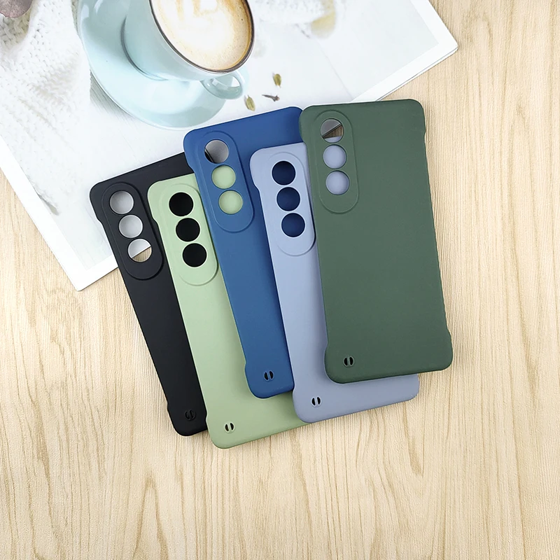 Candy Color -Remless Matte Case pre OnePlus Ace 3V Nord CE4 CE 4 ACE3V 3 V 5G Slim Hard PC Shock odolný voči nárazníkom