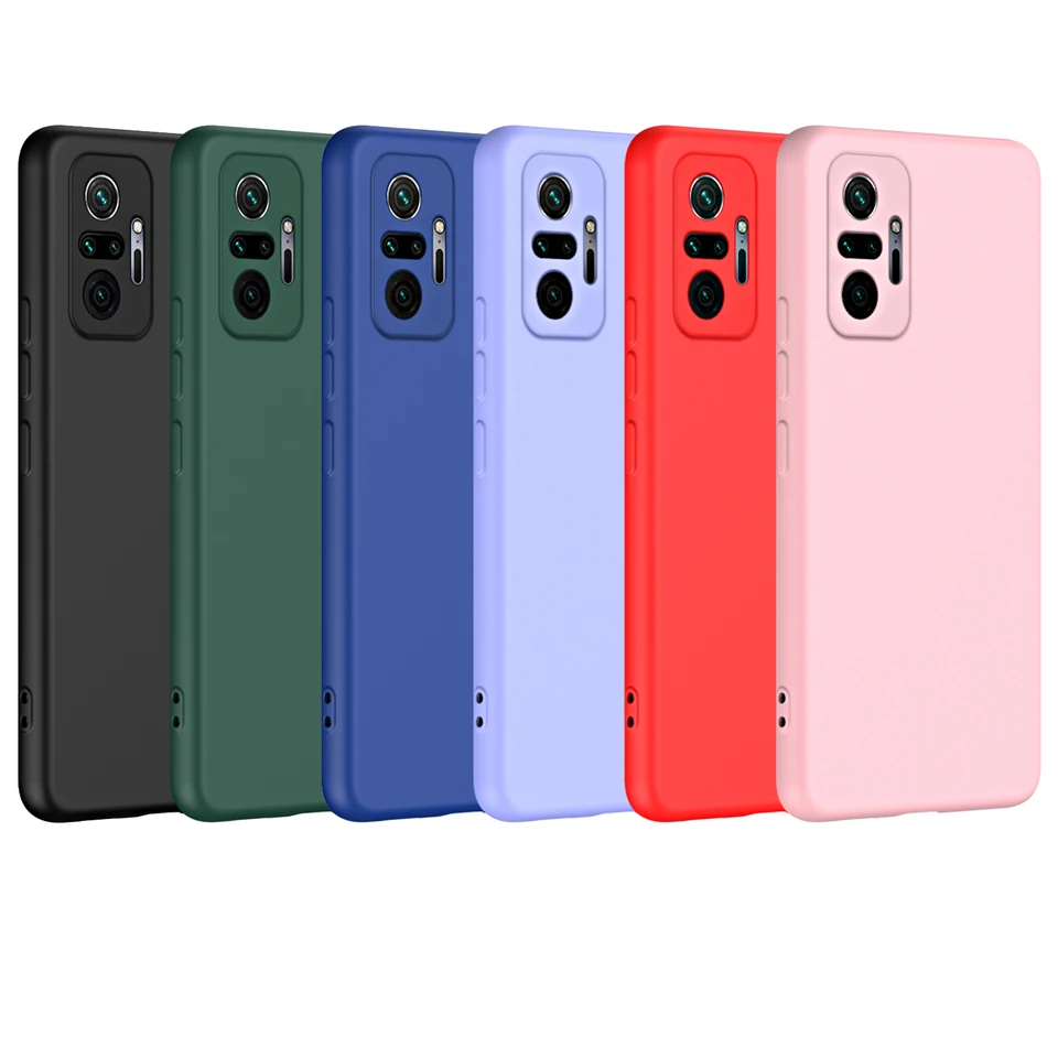 Candy Silikone Case pre Xiaomi Redmi Note 10 Pro 10S 11S 12S 13 Pro Plus 4G 5G Cover Redmi 10A 10C 12C 13C Fundas
