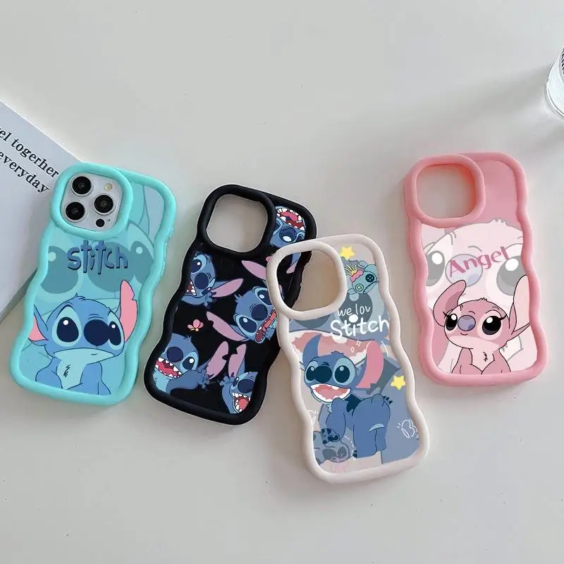 Candy Wave Side Stitch Roztomilý puzdro pre Xiaomi Redmi Note 13 Pro 12 11 10 Plus 13c 12c 9c 9t Cover Soft Funda Silikone