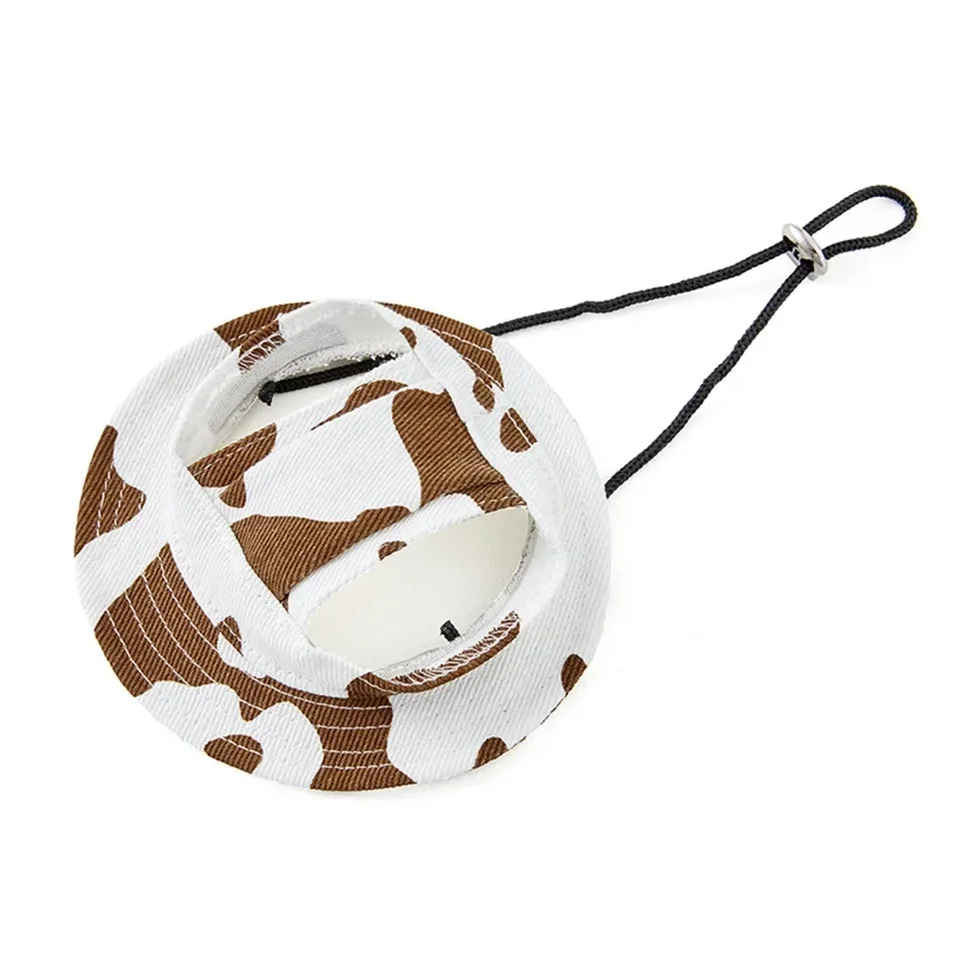 Canvas Dog Hat Letný odtieň priedušná čiapka pre psov