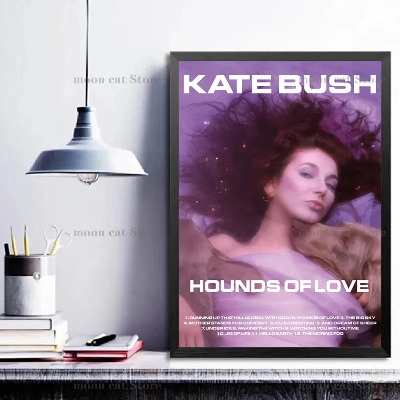 Canvas Painting 90. roky klasický retro album Kate Bush/Britney/Mariah/Christina Music Plager Singer Singer Wall Art Pictures Domovod Darček