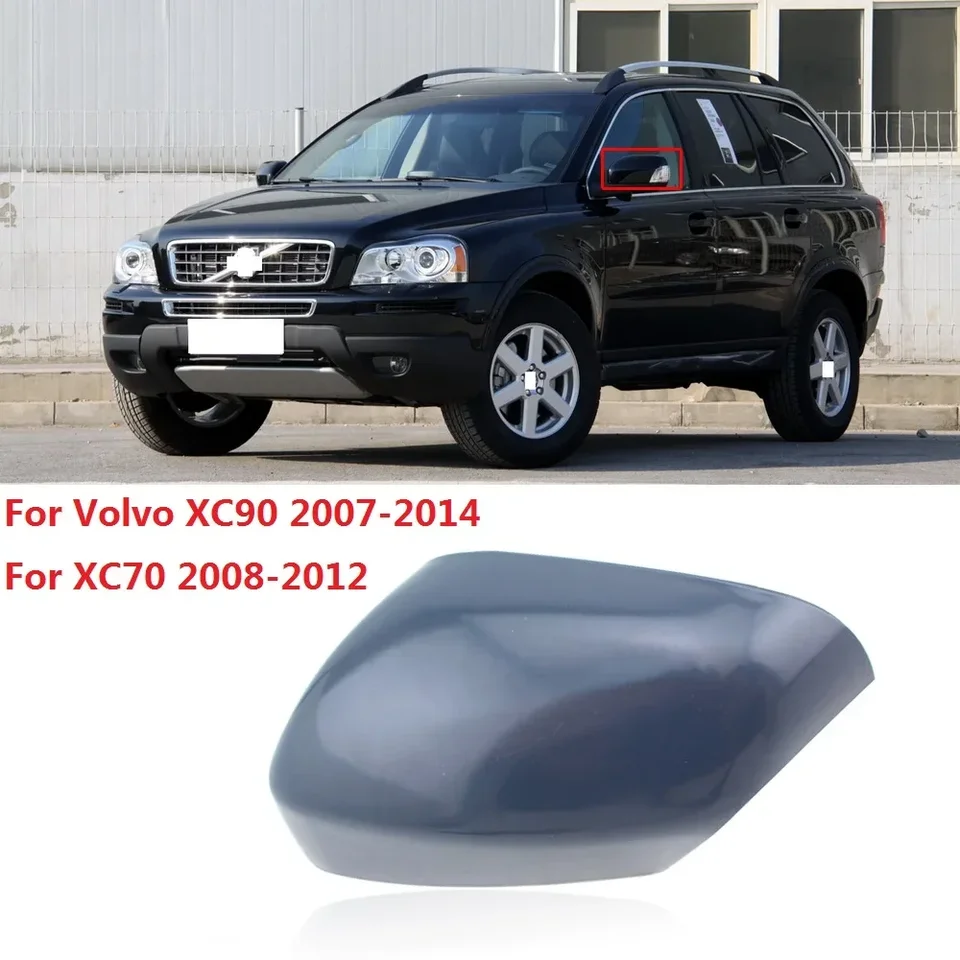 CAPQX pre Volvo XC90 2007-2014 XC70 2008-2012 Časti automobilov Vonkajšie spätné zrkadlo kryt Zrkadlo Bočné zrkadlo Kryt obruba veka obrus