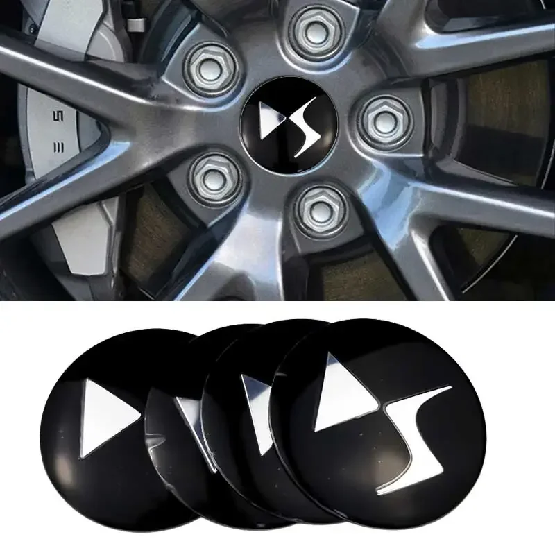 Caps Caps Call Caps Rim Center Sticker Dekorácie pre Citroen DS C4 C3 C5 DS3 DS5 Berlingo B9 C Crosser Numero