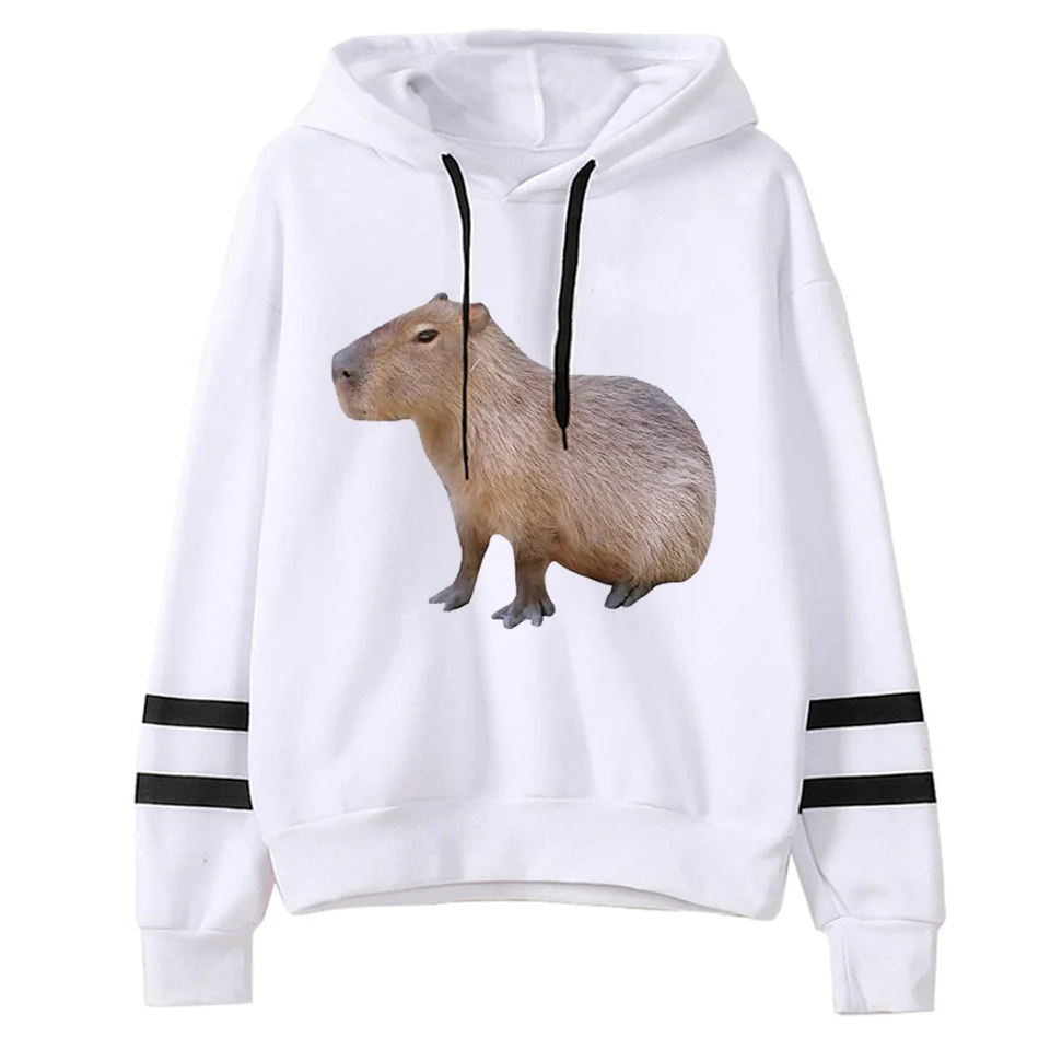 Capybra mikina y2k anime sveter atleisúre moderný štýl harajuku vzor ženský pullover mikiny harajuku vzor