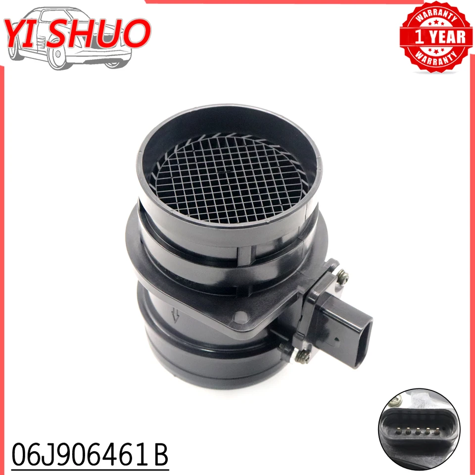 CAR 06J906461B MAF SENZOR MAS MASM ATVORA PRE VOLKSWAGEN EOS GOLF Beetle CC GTI 6 PASSAT 7 Tiguan Audi A3 TT Quattro 2.0L