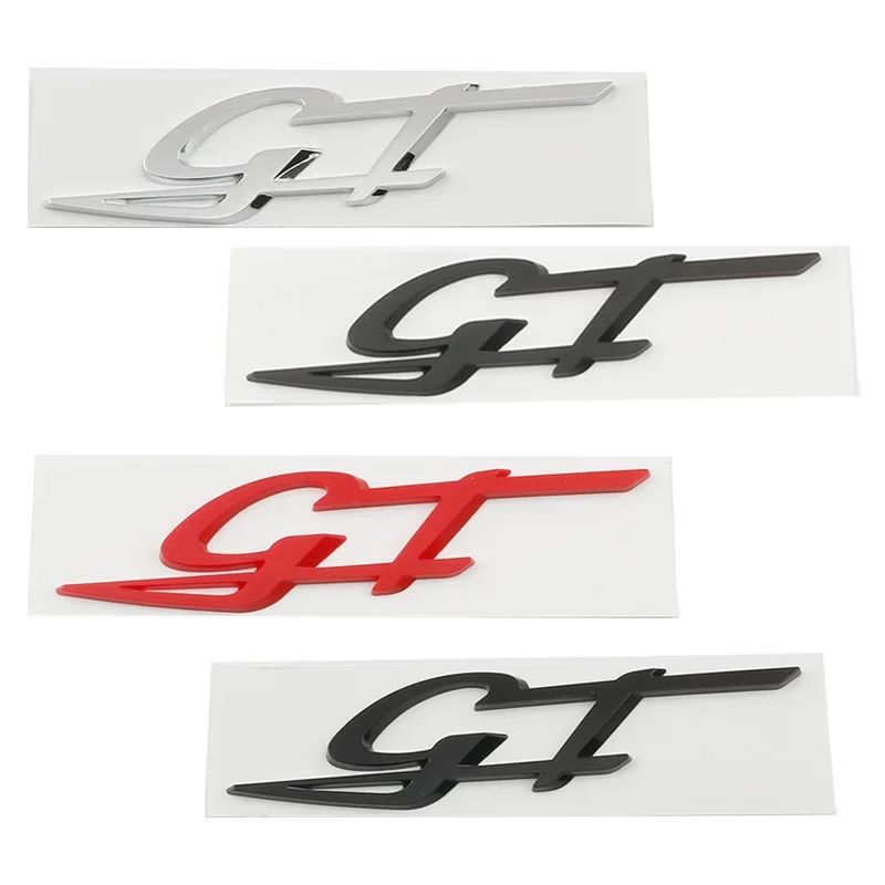 CAR 3D kov GT logo odznak Znak Nálepky pre nálepku pre maserati levante quattroporte ghibli modena gt mc20 stylingové doplnky