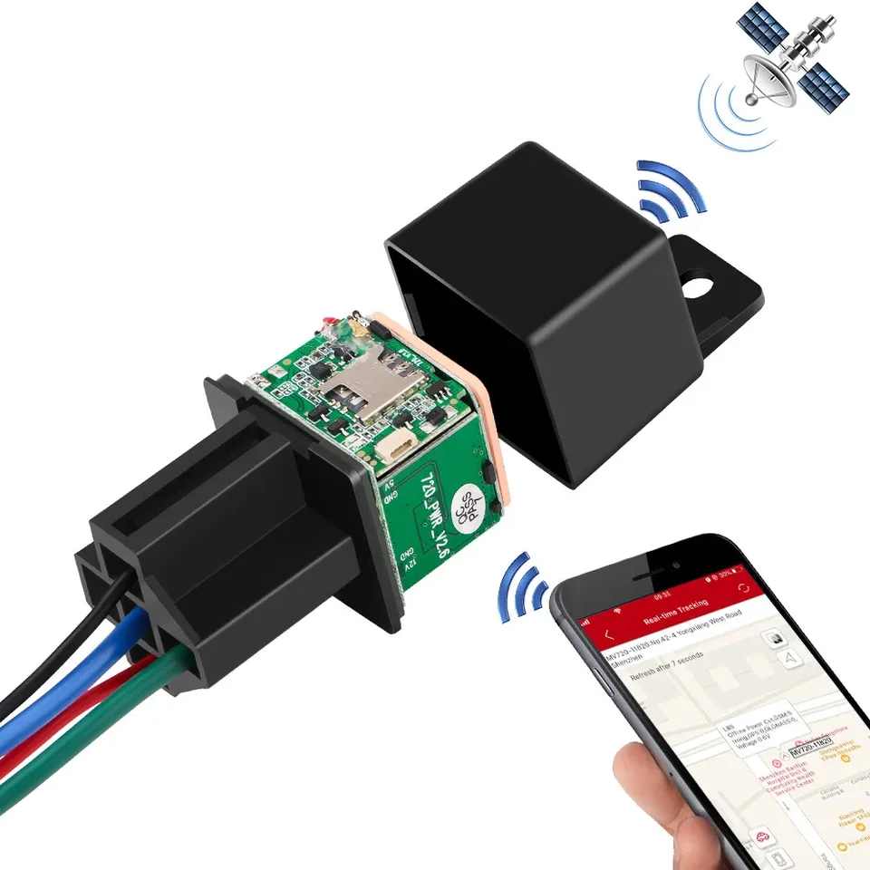 CAR GPS Tracker MTK2503 Tracking Relé Zariadenie GSM Lookator Lookator Diaľkové ovládanie proti krádeži Monitorovanie