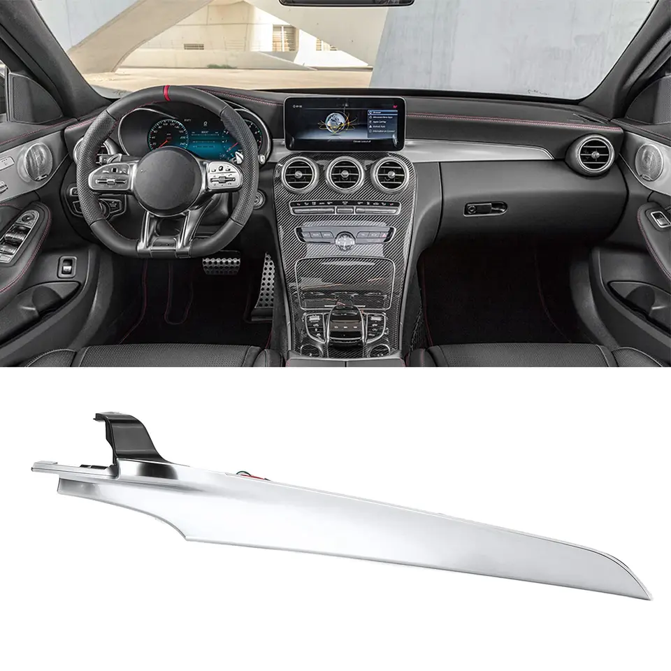 CAR LHD CO-PILOTITERIORE 3/64 Color Cover Dashboard Cover Dash Cover Okolité svetlo pre Mercedes-Benz C GLC-trieda W205 X253